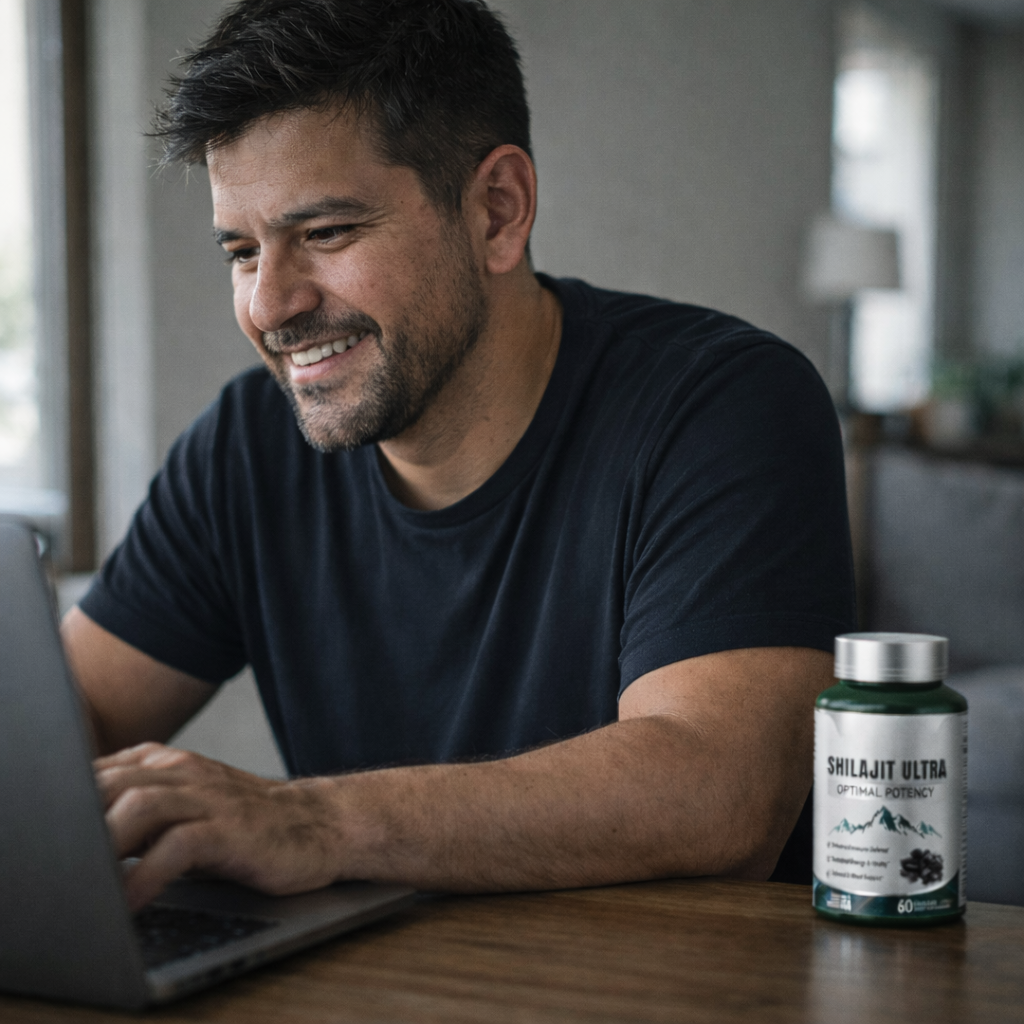 Shilajit Ultra – Energía profunda y real