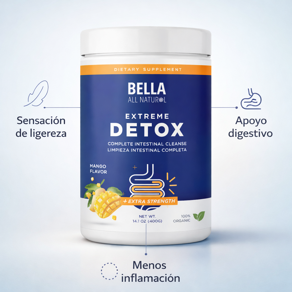 Detox Bella All Natural – Alivio y ligereza natural